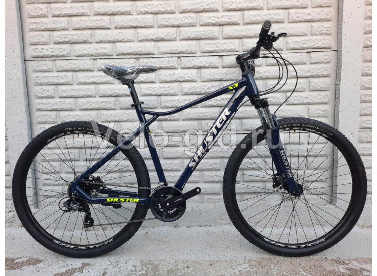 Велосипед 29 Shuster X 3 Black